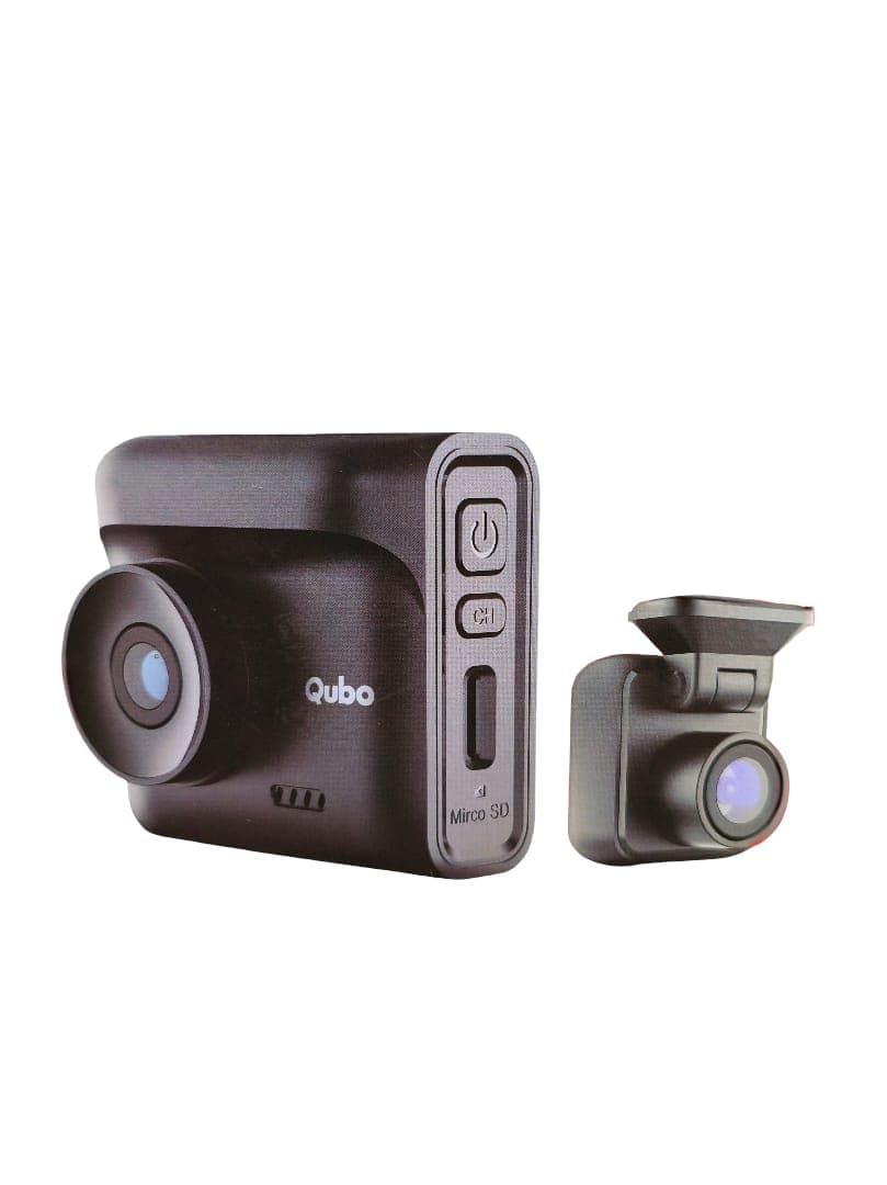 Qubo Smart Dashcam Pro 2.7K + Rear Cam