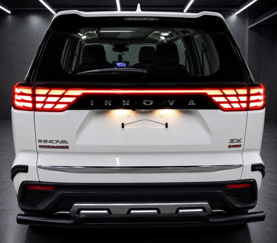 Alphard Design Tail Lights For Toyota Innova Hycross 2023 Onward
